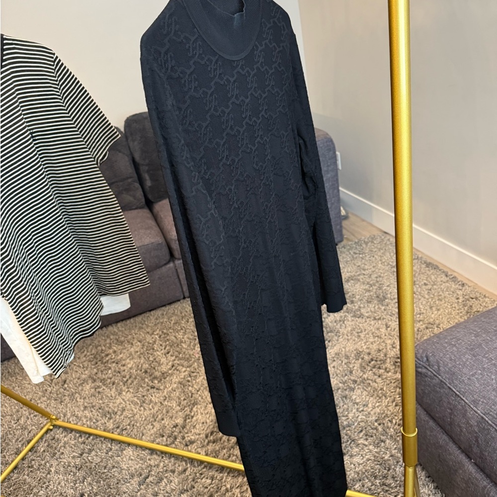 Fendi Black Long Sleeve Dress